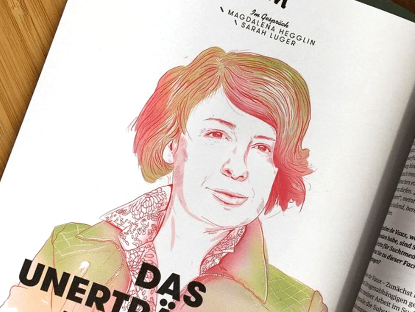 Illustration für das Melchior Magazin