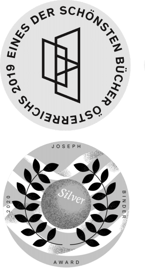 Schönste Bücher Österreich und Silber Joseph Binder Award